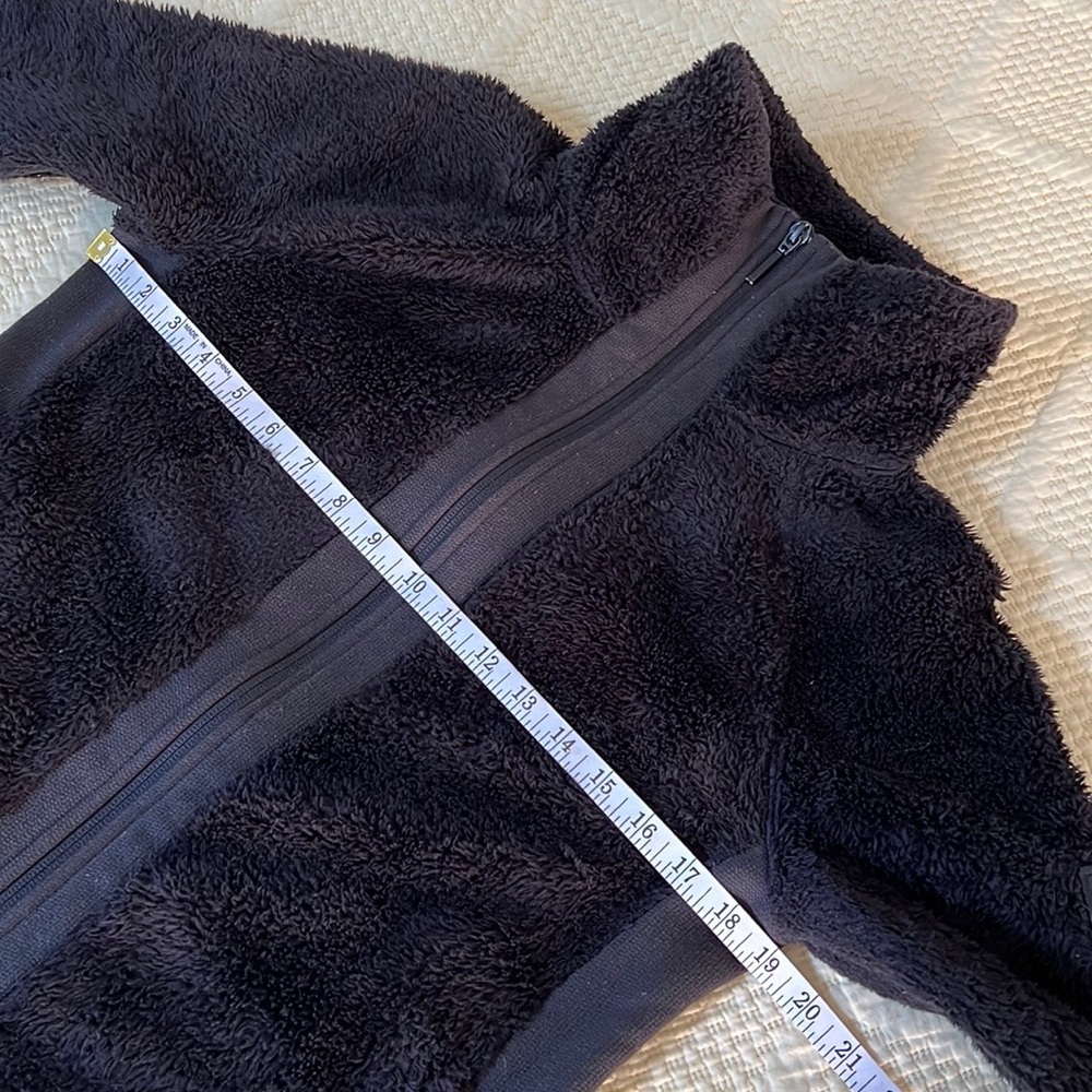 The North Face Women’s Fleece  Full Zip Jacket Black Small - Picture 3 of 12